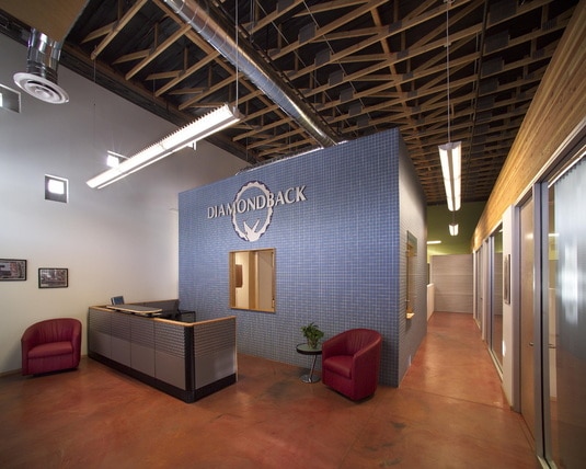 Diamondback Plumbing and Cooling building interior